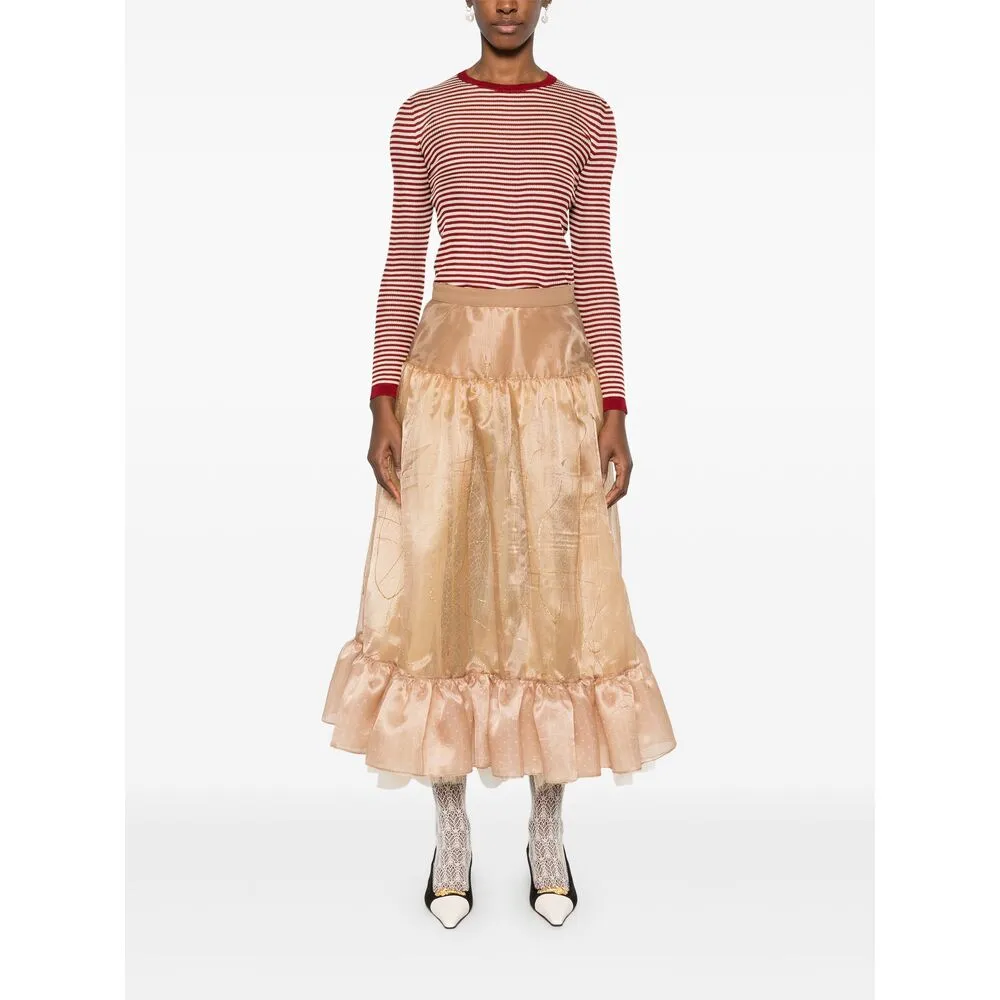 Valentino Red Crew Neck Sweater sold by Lord & Taylor product image thumbnail 4