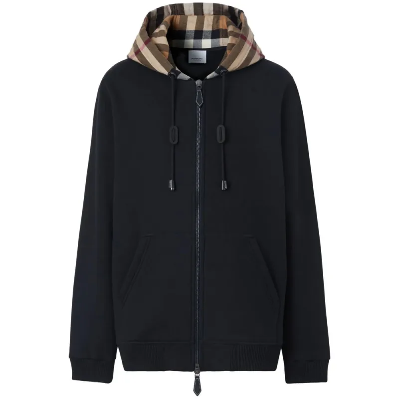 Burberry Black Check Pattern Sweatshirt sold by Lord & Taylor