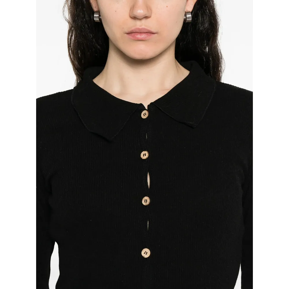 Baserange Black Ribbed Sweater sold by Lord & Taylor product image thumbnail 2