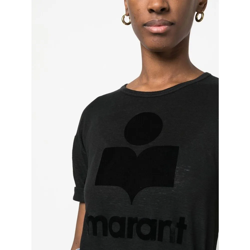 Isabel Marant Étoile Koldi Logo T-Shirt sold by Lord & Taylor product image thumbnail 5