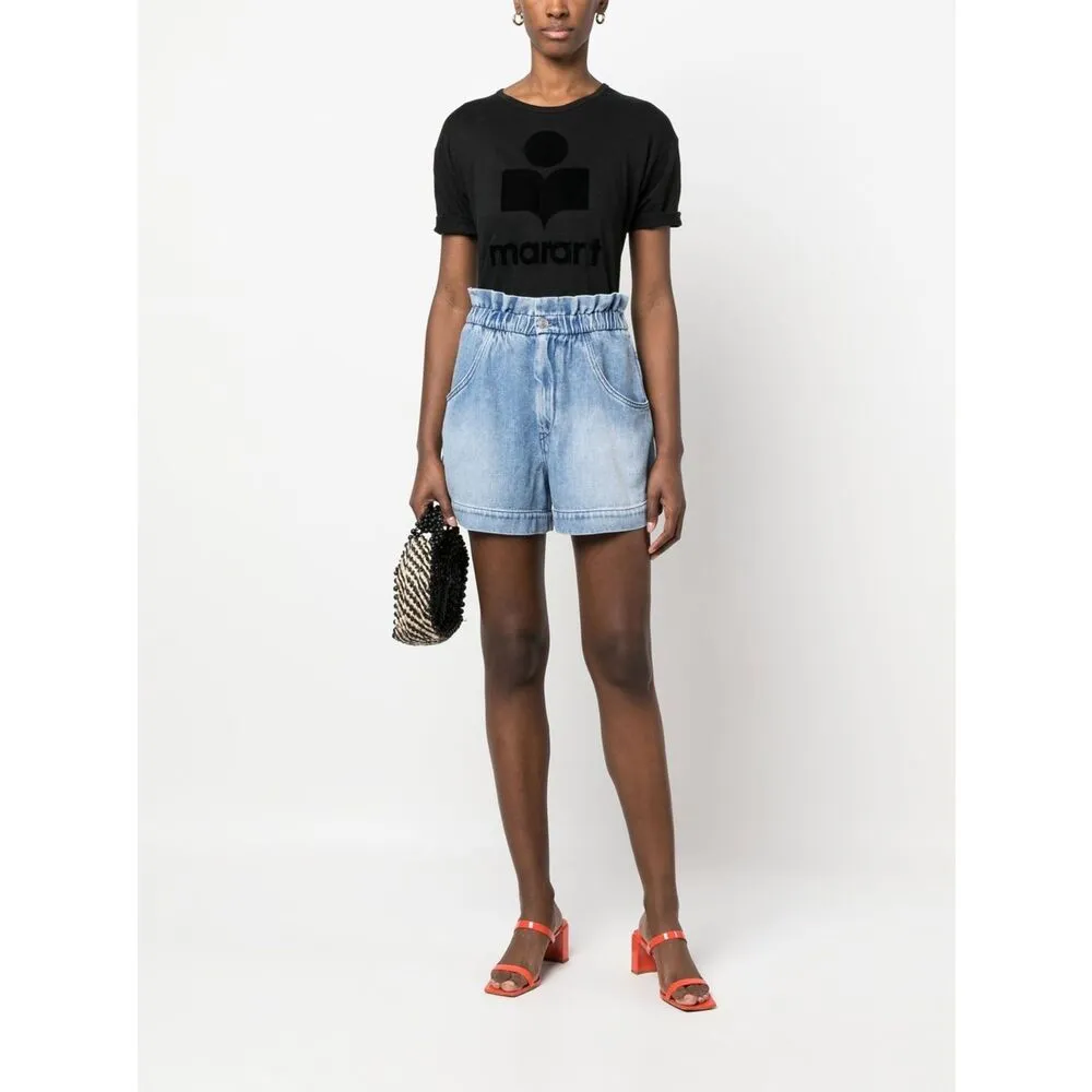 Isabel Marant Étoile Koldi Logo T-Shirt sold by Lord & Taylor product image thumbnail 3