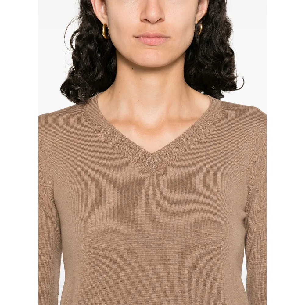 Max Mara Camel Sweater sold by Lord & Taylor product image thumbnail 5