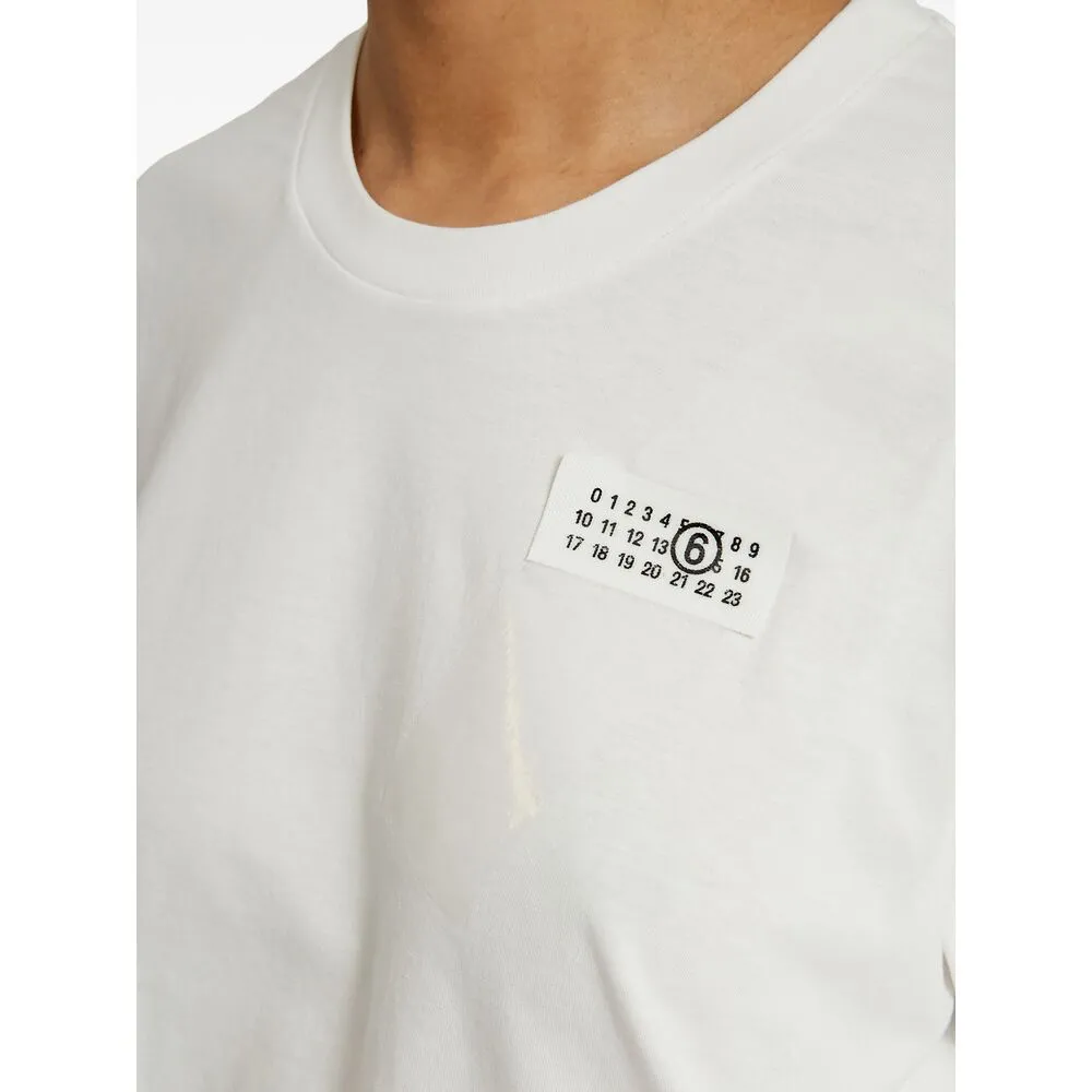 Mm6 Maison Margiela White T-Shirt sold by Lord & Taylor product image thumbnail 4