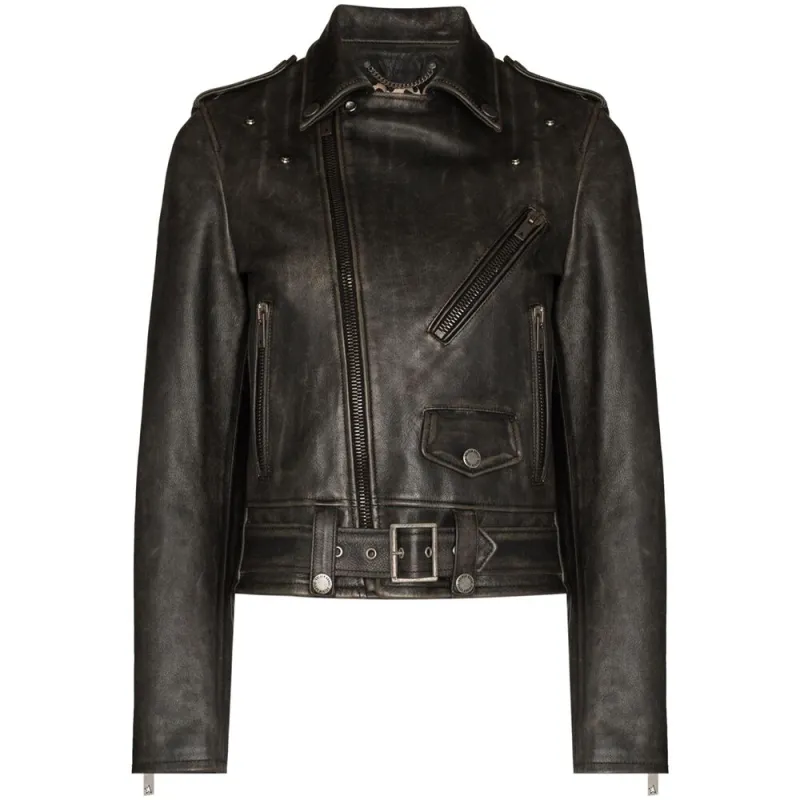 Golden Goose Distressed Leather Jacket sold by Lord & Taylor