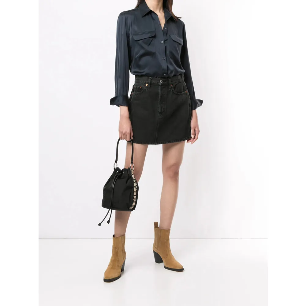 Eclipse Blue Silk Shirt sold by Lord & Taylor product image thumbnail 2