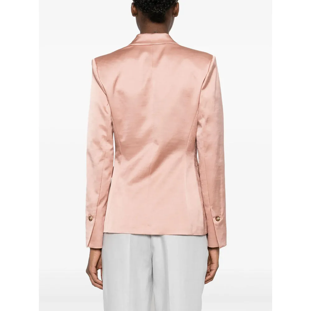 Light Pink Double-Breasted Jacket sold by Lord & Taylor product image thumbnail 4