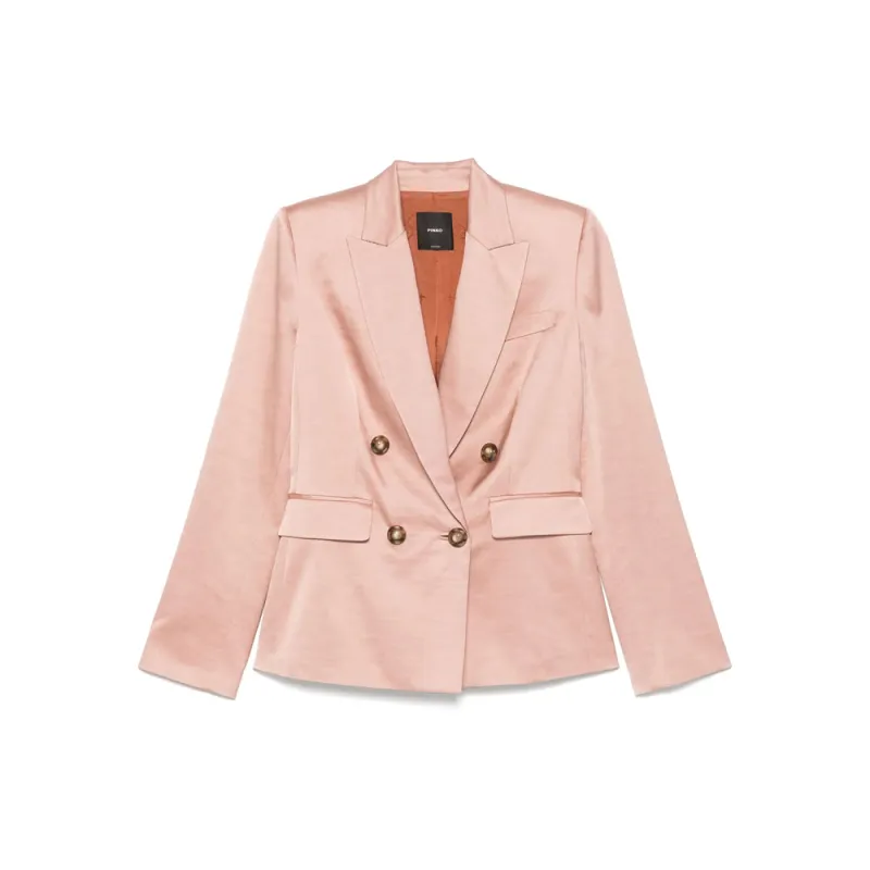 Light Pink Double-Breasted Jacket sold by Lord & Taylor