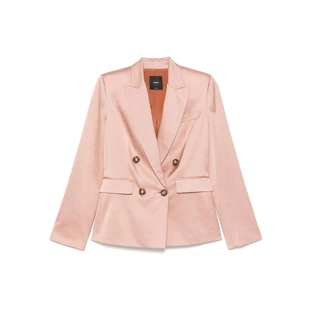 Light Pink Double-Breasted Jacket sold by Lord & Taylor