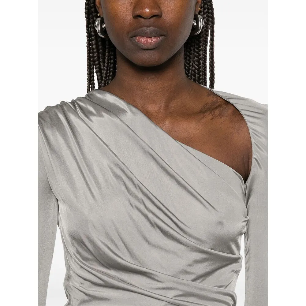 The Attico Asymmetric Neck Dress sold by Lord & Taylor product image thumbnail 5