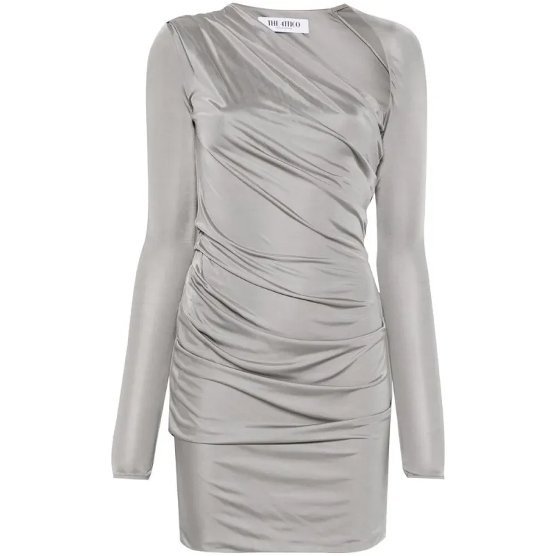 The Attico Asymmetric Neck Dress sold by Lord & Taylor