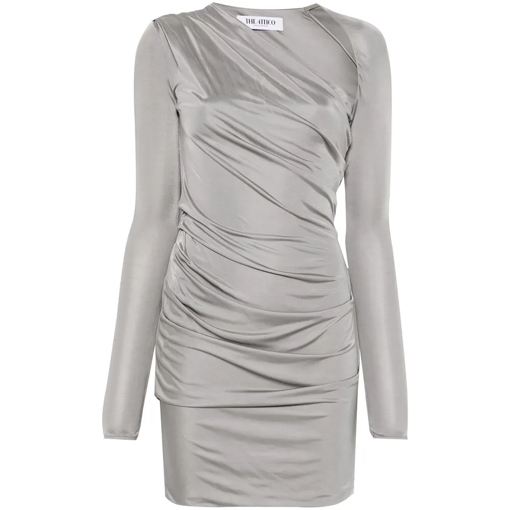 The Attico Asymmetric Neck Dress sold by Lord & Taylor