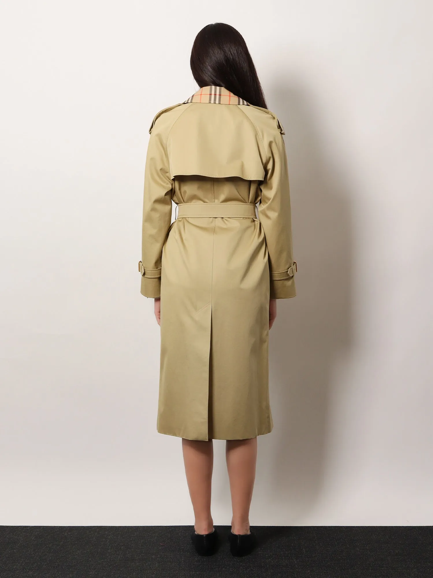 Castleford Organic Cotton Trench sold by Lord & Taylor product image thumbnail 3