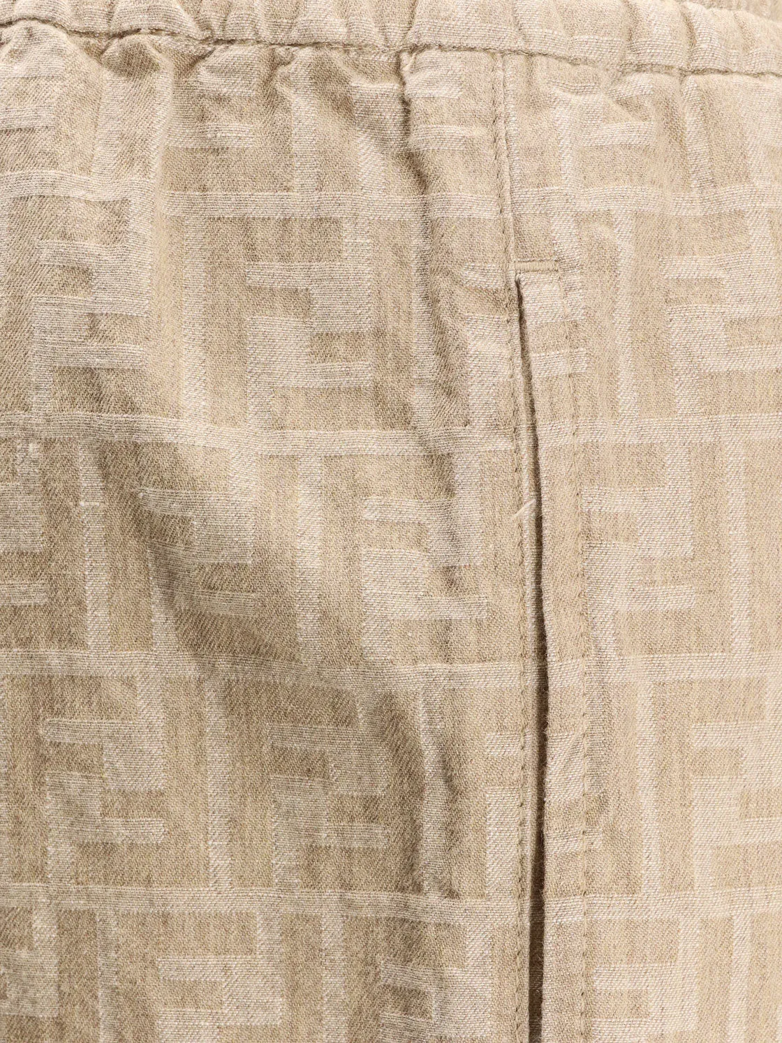 Fendi Cotton and Linen Shorts sold by Lord & Taylor product image thumbnail 3