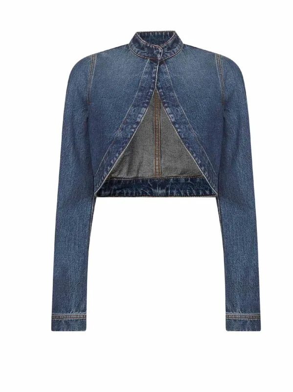 Short Blue Denim Jacket sold by Lord & Taylor