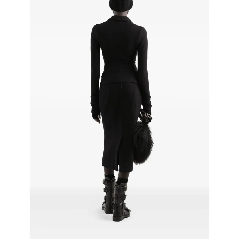 Dolce & Gabbana Black Pencil Skirt sold by Lord & Taylor