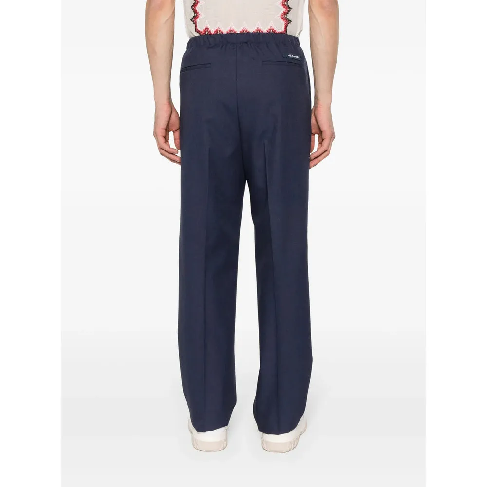 Fendi Navy Blue Virgin Wool Pants sold by Lord & Taylor product image thumbnail 4