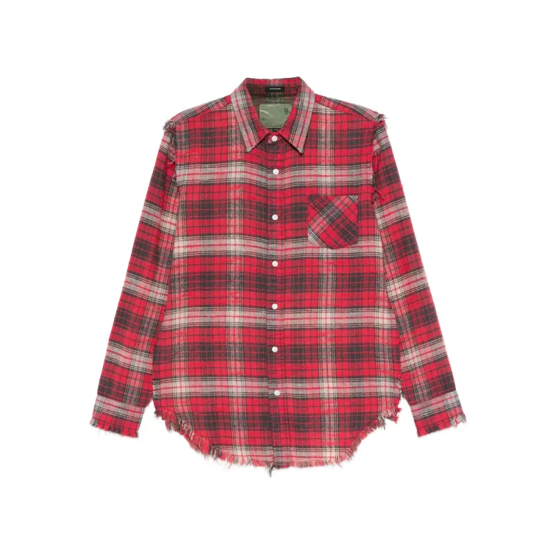 R13 Red Check Shirt sold by Lord & Taylor