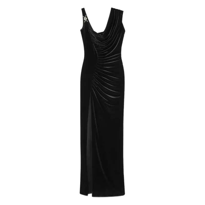 Versace Black Velvet Dress sold by Lord & Taylor