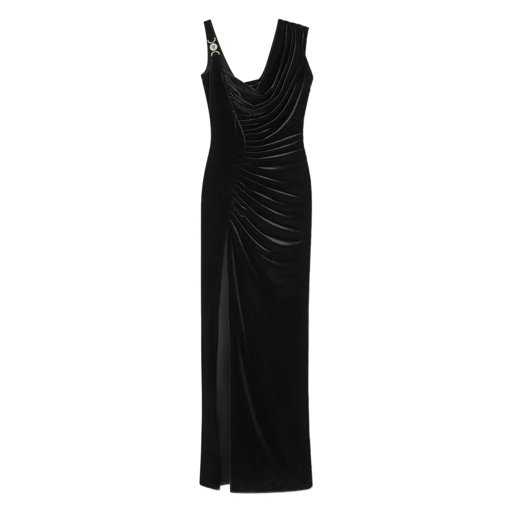 Versace Black Velvet Dress sold by Lord & Taylor