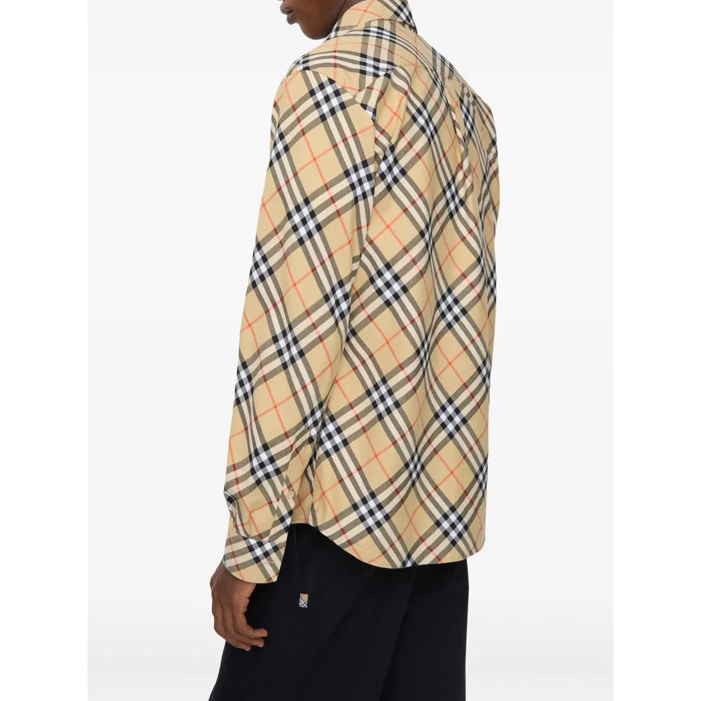 Burberry Sand Beige Cotton Shirt sold by Lord & Taylor product image thumbnail 2