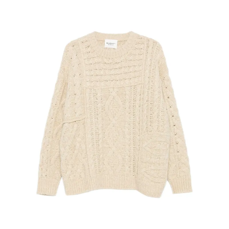 Isabel Marant Étoile Cable Knit Sweater sold by Lord & Taylor