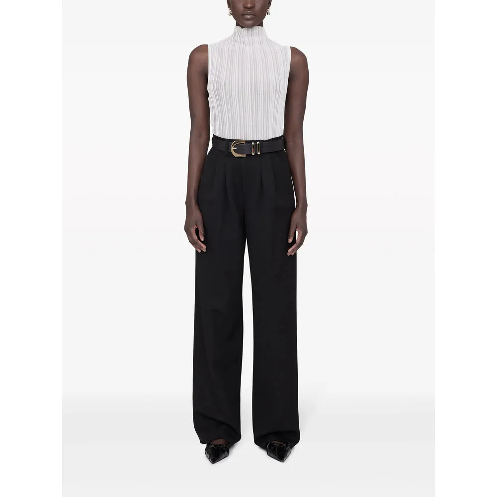 Anine Bing High-Rise Wide Leg Trousers sold by Lord & Taylor product image thumbnail 3