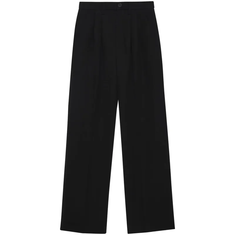 Anine Bing High-Rise Wide Leg Trousers sold by Lord & Taylor
