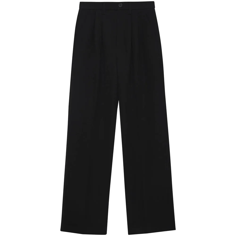 Anine Bing High-Rise Wide Leg Trousers sold by Lord & Taylor