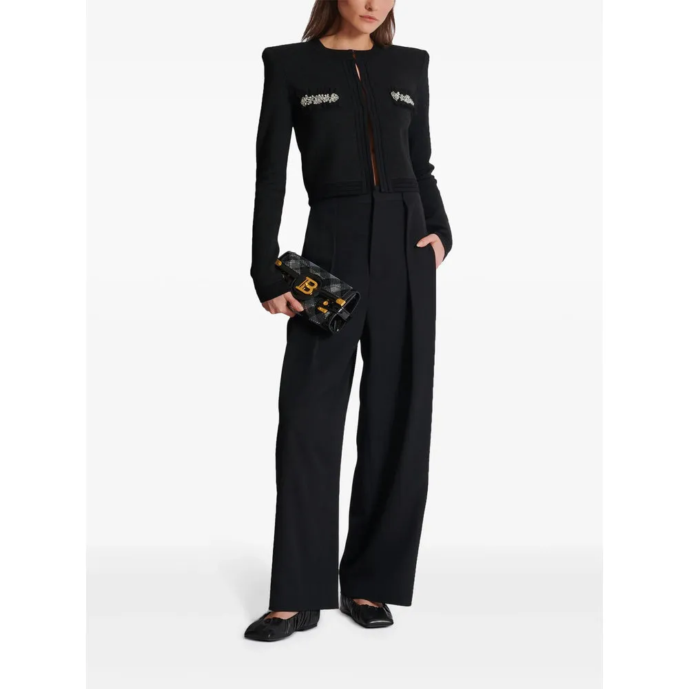 Balmain Black Knitted Sweater sold by Lord & Taylor product image thumbnail 3