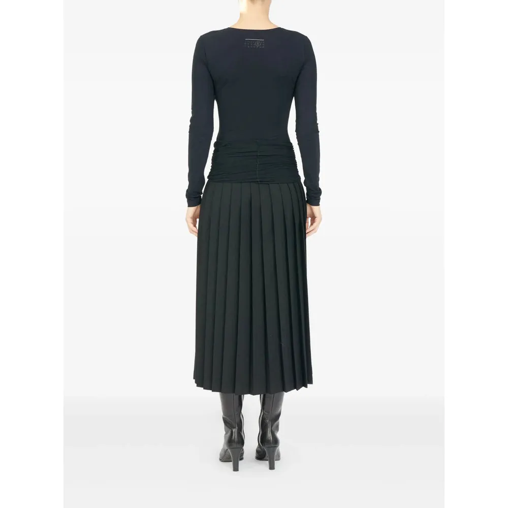 High-Waisted Skirt in Midnight Blue sold by Lord & Taylor product image thumbnail 3
