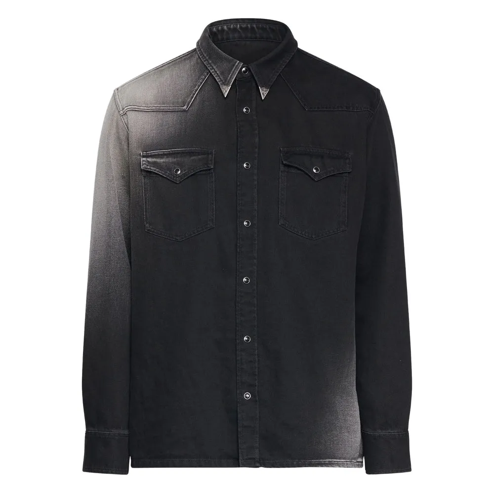 MM6 Maison Margiela Black Shirt sold by Lord & Taylor