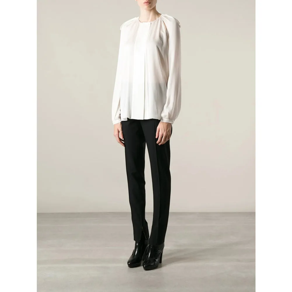 Tom Ford Black Wool Zip Ankle Trousers sold by Lord & Taylor product image thumbnail 2