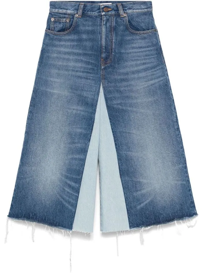 DARK NIGHT BLUE COTTON SKIRT sold by Lord & Taylor