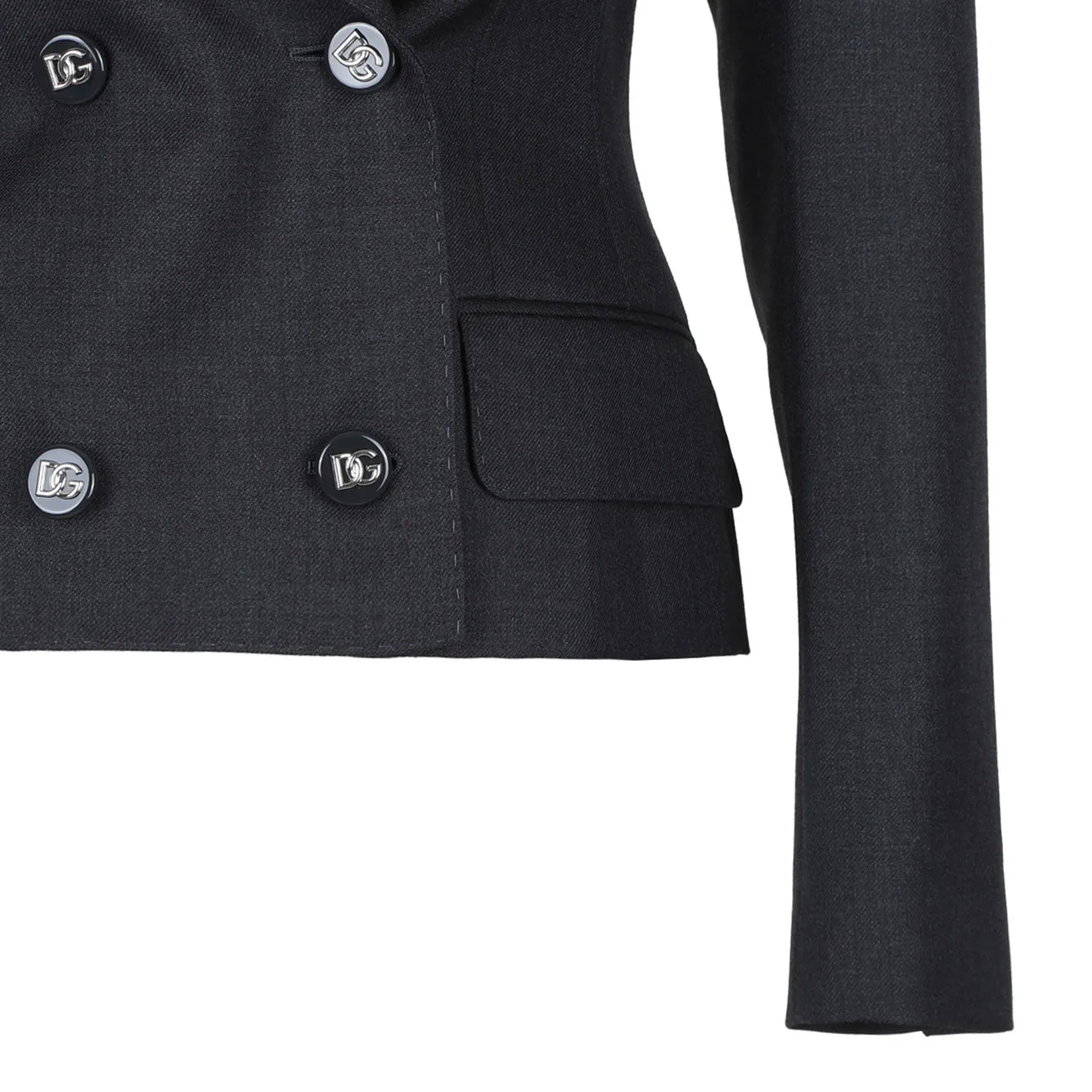 GRAY WOOL JACKET sold by Lord & Taylor product image thumbnail 4