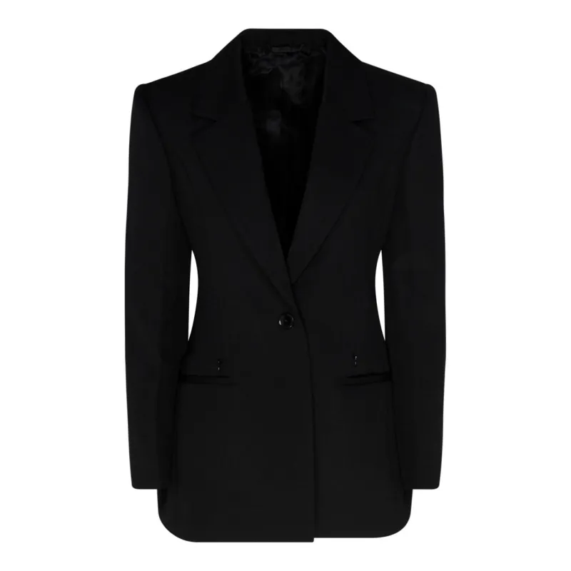 BLACK WOOL MOHAIR JACKETS sold by Lord & Taylor