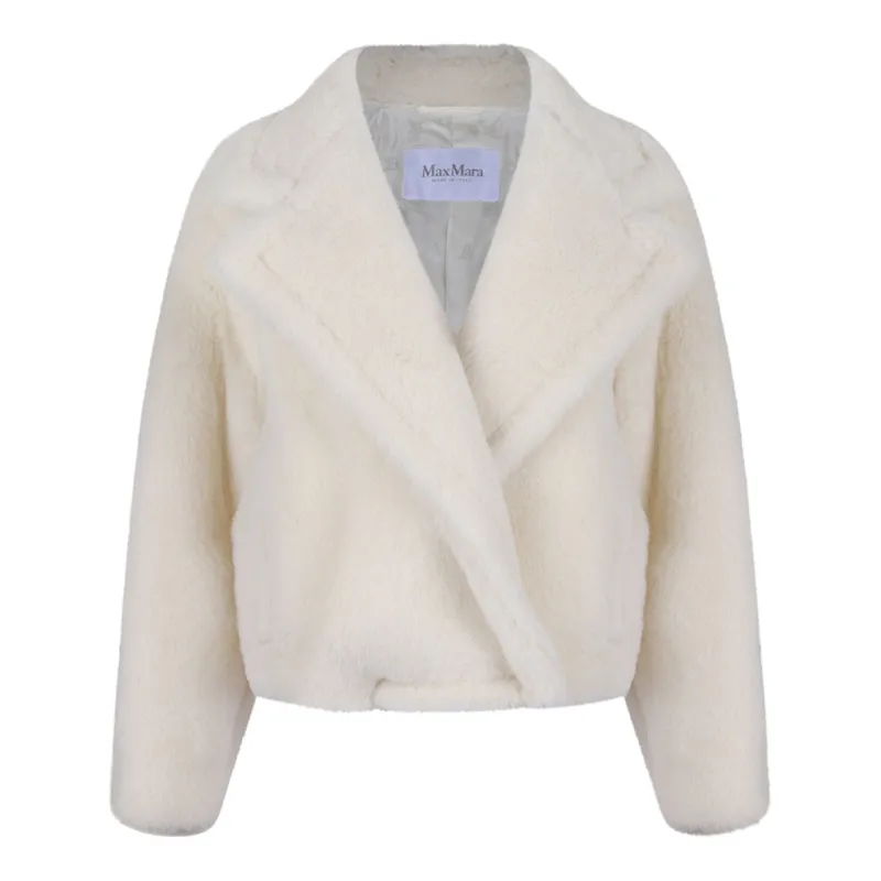 WHITE ALPACA WOOL COATS sold by Lord & Taylor