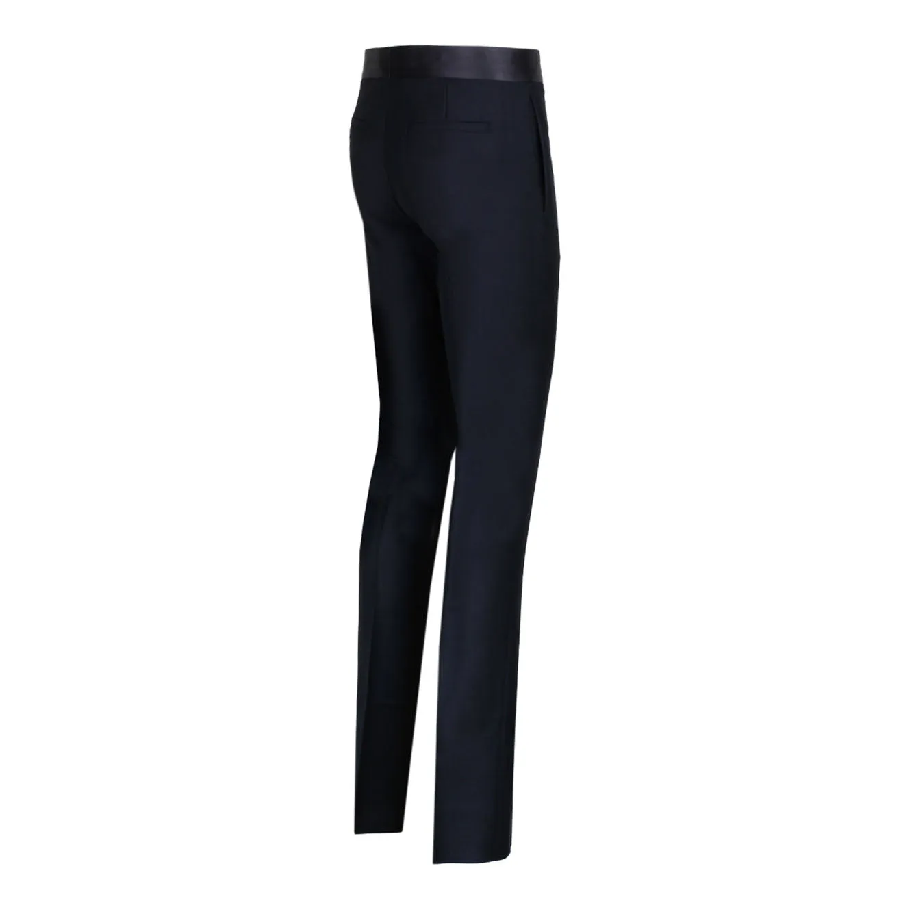 BLUE WOOL MOHAIR TROUSERS sold by Lord & Taylor product image thumbnail 3