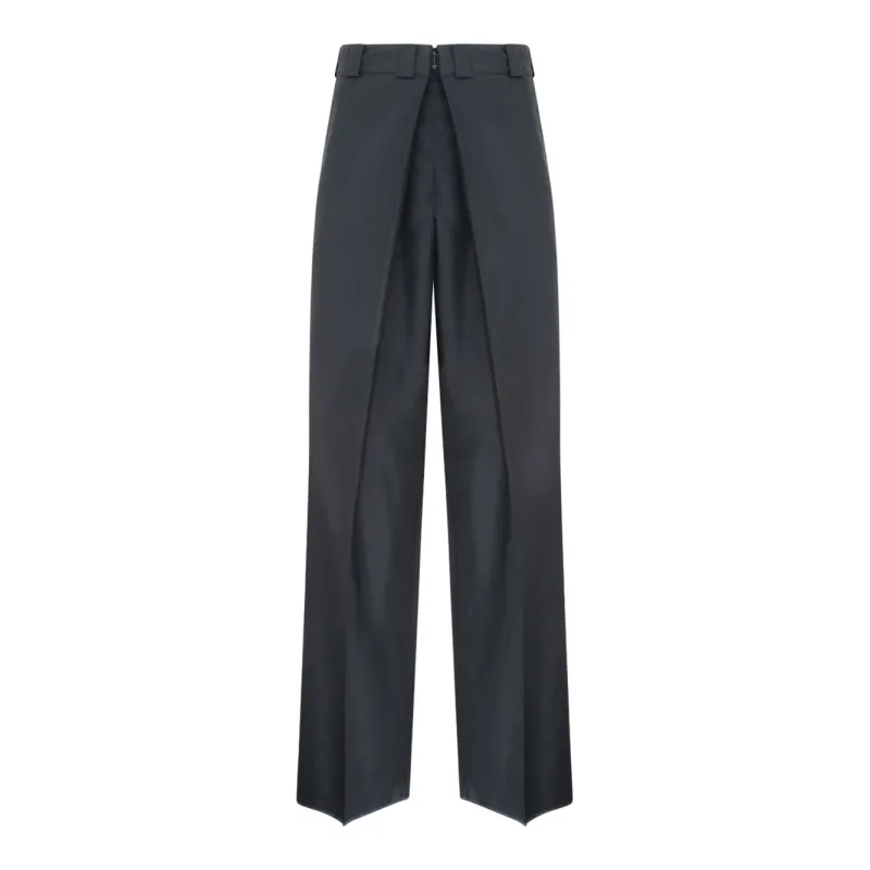 BLUE WOOL MOHAIR TROUSERS sold by Lord & Taylor