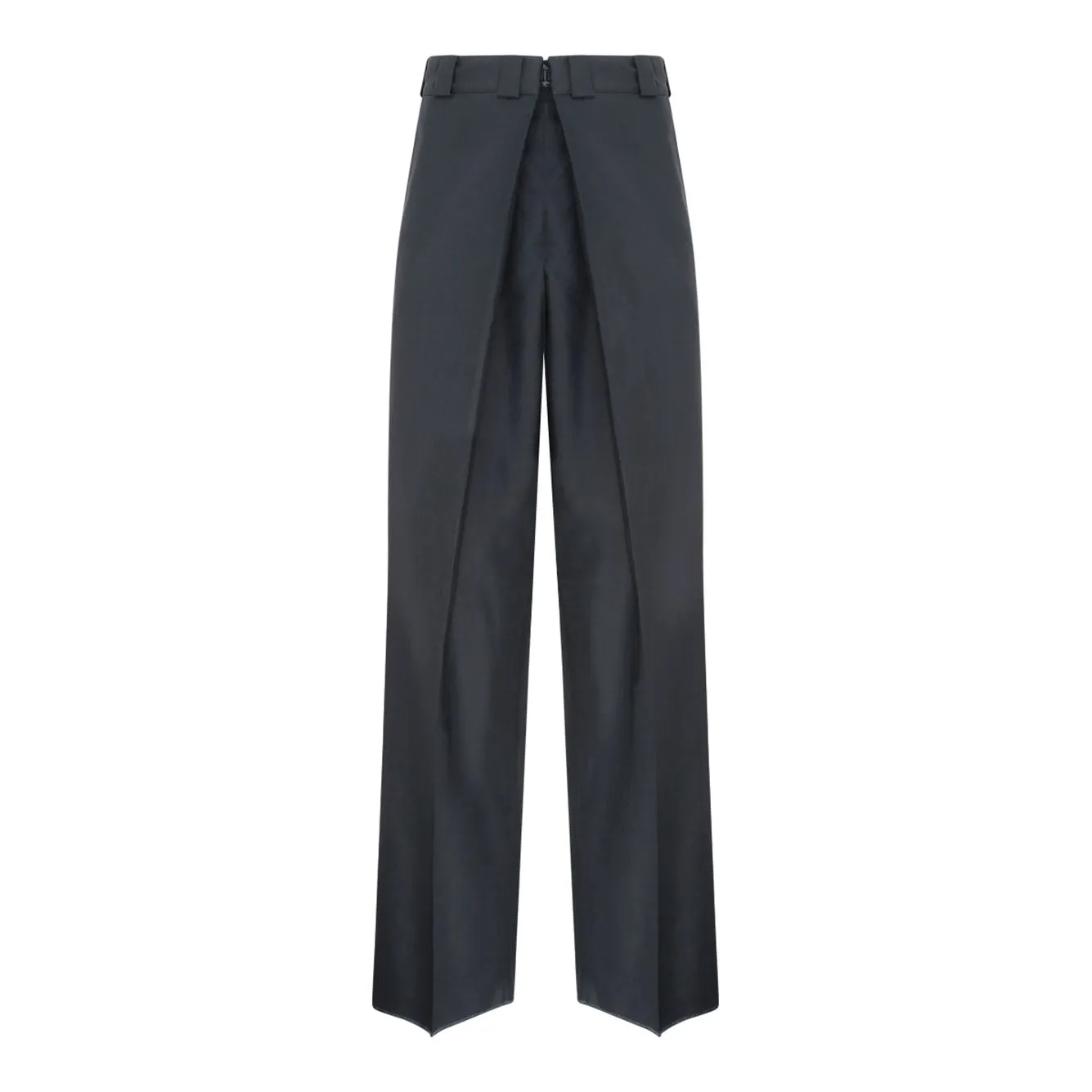 BLUE WOOL MOHAIR TROUSERS sold by Lord & Taylor