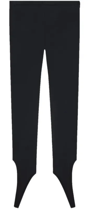 BLACK NYLON TROUSERS made by Courreges