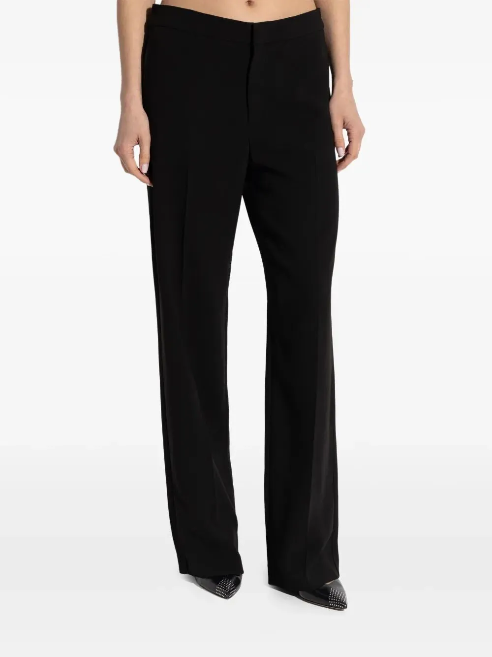 BLACK ACETATE TROUSERS sold by Lord & Taylor product image thumbnail 5