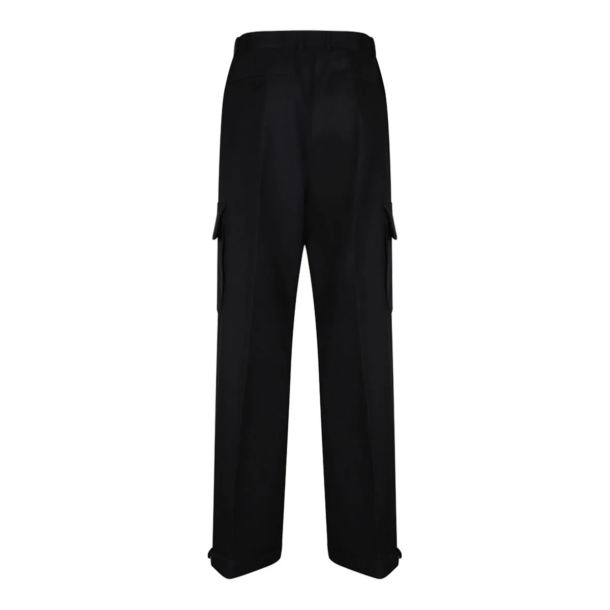 BLACK POLYE COTTON TROUSERS sold by Lord & Taylor product image thumbnail 2