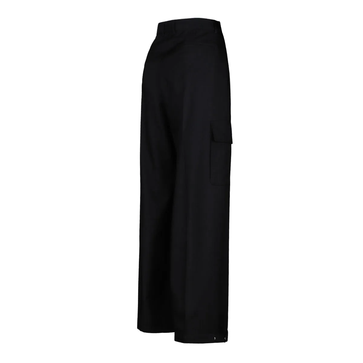 BLACK POLYE COTTON TROUSERS sold by Lord & Taylor product image thumbnail 3