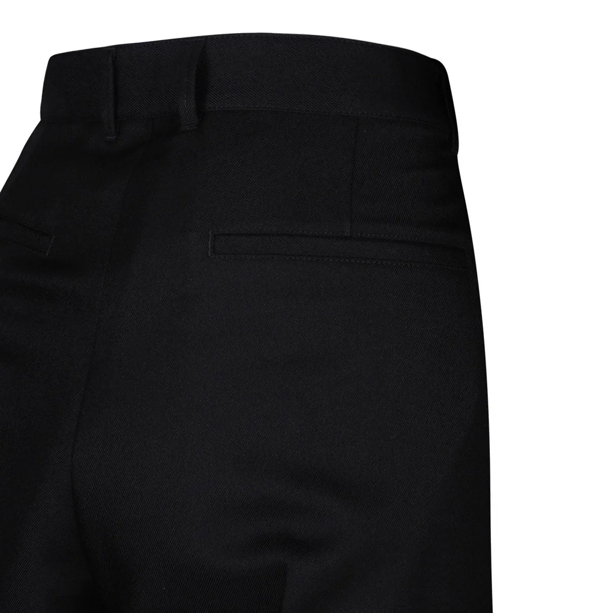 BLACK POLYE COTTON TROUSERS sold by Lord & Taylor product image thumbnail 4