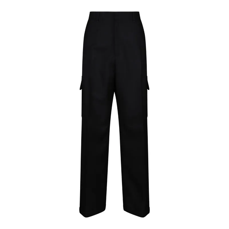 BLACK POLYE COTTON TROUSERS sold by Lord & Taylor