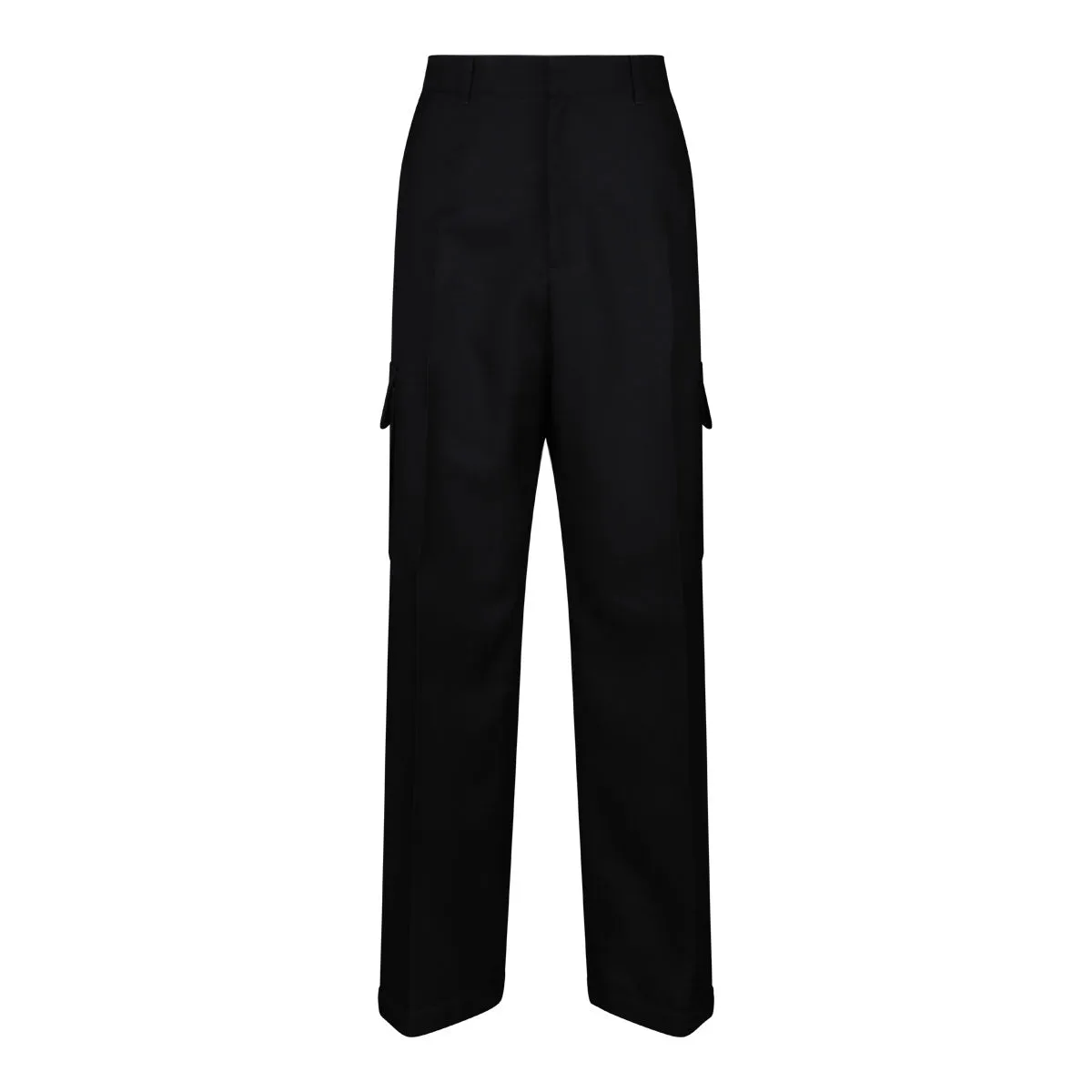 BLACK POLYE COTTON TROUSERS sold by Lord & Taylor