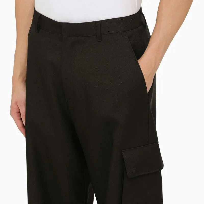 BLACK POLYE COTTON TROUSERS sold by Lord & Taylor product image thumbnail 5