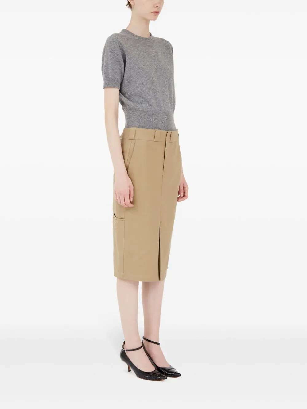 BROWN POLY-COTTON CLOTHING SKIRTS sold by Lord & Taylor product image thumbnail 5