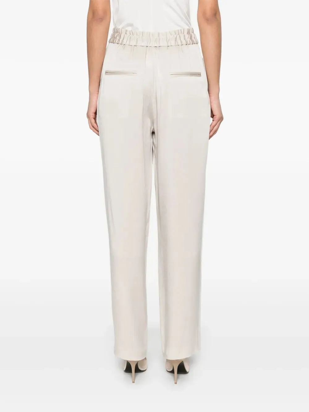 CHALK VISCOSE TROUSERS sold by Lord & Taylor product image thumbnail 5