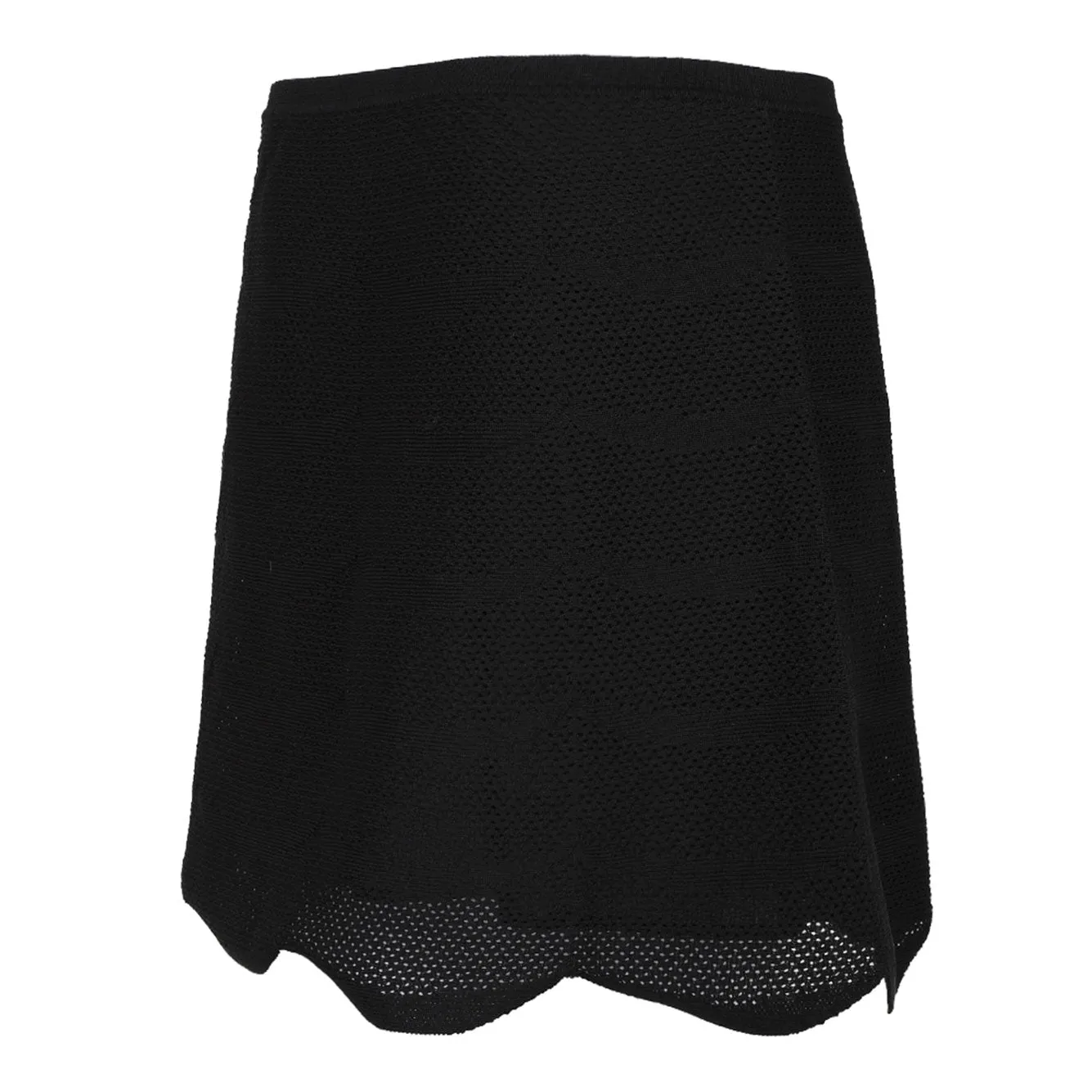 BLACK COTTON SILK SKIRT sold by Lord & Taylor product image thumbnail 3